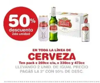 Atomo Conviene Stella Artois de Cerveza x 330cc y 473cc oferta
