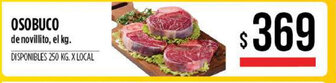 Supermercados Vea Osobuco de novillito, el kg. oferta