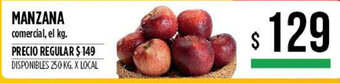 Supermercados Vea Manzana comercial, el kg. oferta