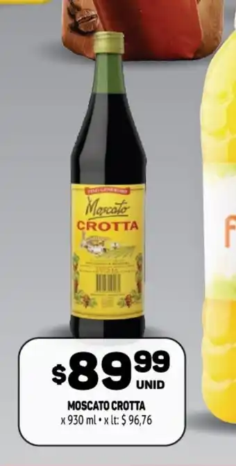 Makro Moscato Crotta x 930 ml oferta