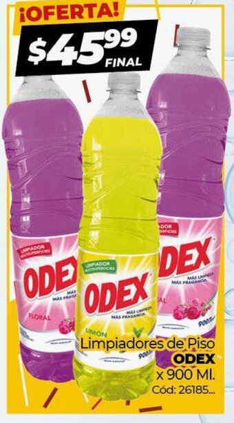 Diarco Odex Limpiadores de Piso x 900ml oferta