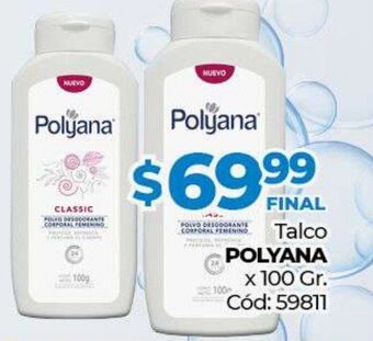 Diarco Polyana Talco x 100gr oferta