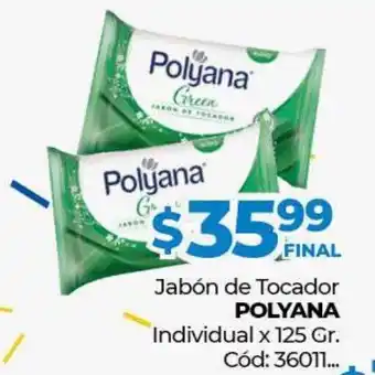 Diarco Polyana Jabón de Tocador Individual x 125gr oferta