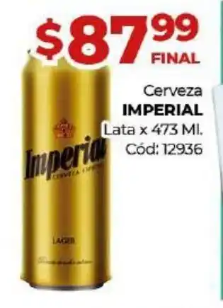 Diarco Imperial Cerveza Lata x 473ml oferta