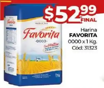 Diarco Favorita Harina 0000 x 1kg oferta
