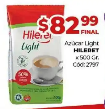 Diarco Hileret Azúcar Light x 500gr oferta