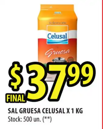 Punto Mayorista Celusal Sal Gruesa x 1 kg oferta