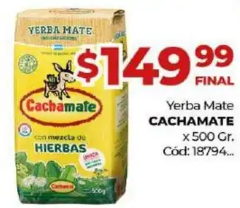 Diarco Cachamate Yerba Mate x 500gr oferta