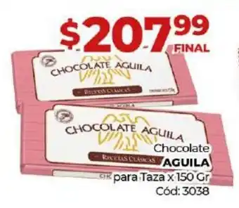 Diarco Aguila Chocolate Para Taza 150gr oferta