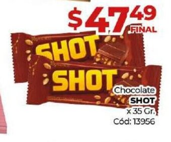 Diarco Shot Chocolate x 35gr oferta
