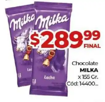 Diarco Milka Chocolate x 155gr oferta