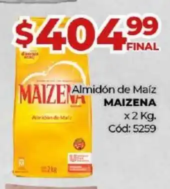Diarco Maizena Almidón de Maíz x 2kg oferta