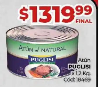 Diarco Puglisi Atún x 1,2kg oferta