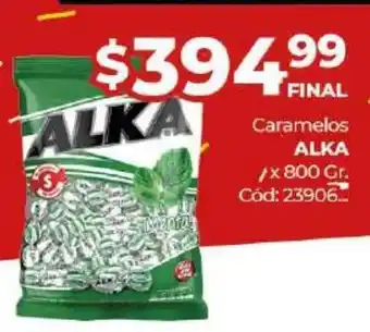 Diarco Alka Caramelos x 800g oferta