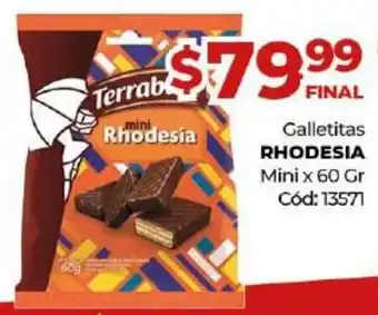 Diarco Rhodesia Galletitas Mini x 60gr oferta