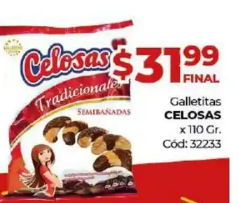 Diarco Celosas Galletitas x 110gr oferta