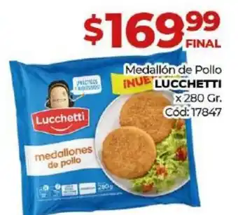 Diarco Lucchetti Medallón de Pollo x 280gr oferta