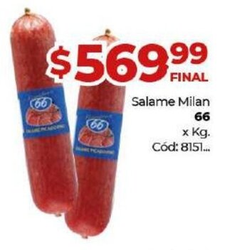 Diarco 66 Salame Milan oferta