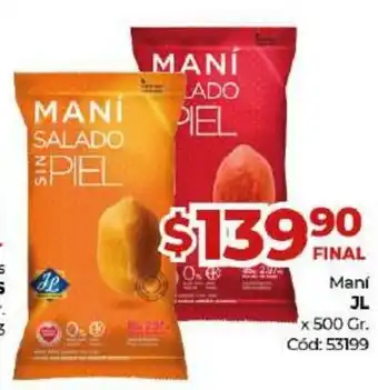 Diarco JL Mani x 500gr oferta