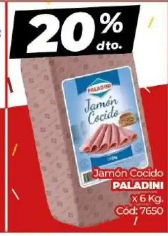 Diarco Paladini Jamón Cocido x 6kg oferta