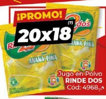 Diarco Rinde Dos Jugo en Polvo oferta