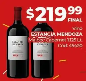 Diarco Estancia Mendoza Vino Malbec Cabernet x 1.125lt oferta