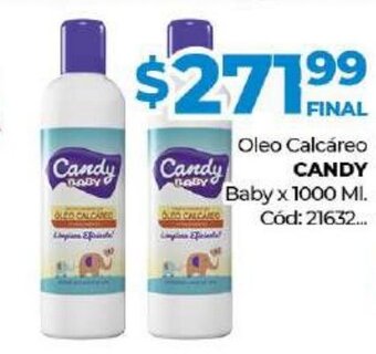 Diarco Candy Oleo Calcáreo Baby x 1000ml oferta