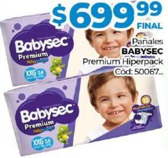 Diarco Babysec Pañales Premium Hiperpack oferta