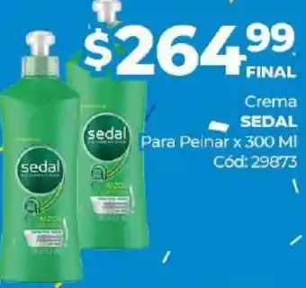 Diarco Sedal Crema Para Peinar x 300ml oferta