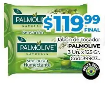 Diarco Palmolive Jabón de Tocador 3 Un x 125gr oferta