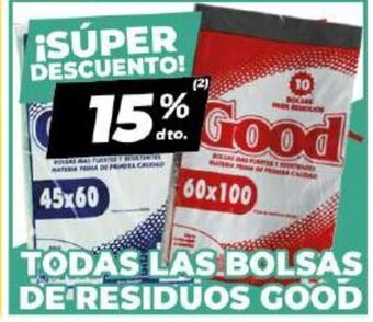 Diarco Todas Las Bolsas de Residuos Good oferta