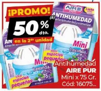 Aire Pur Antihumedad Mini x 75gr