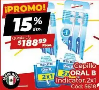 Diarco Oral B Cepillo Indicator 2x1 oferta