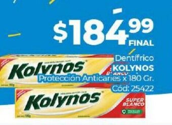 Diarco Kolynos Dentrifico Proteccion Anticaries x 180gr oferta
