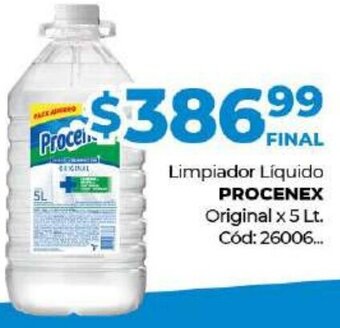 Diarco Procenex Limpiador Líquido Original x 5lt oferta