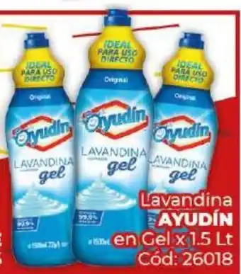 Diarco Ayudin Lavandina en Gel x 1.5lt oferta
