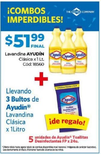 Diarco Ayudin Lavandina Clásica x 1lt oferta