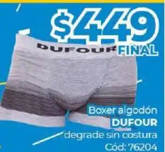 Diarco Dufour Boxer algodón degrade sin costura oferta
