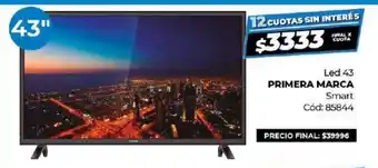 Diarco Primera Marca Led 43 Smart oferta