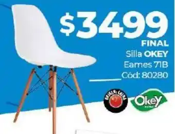 Diarco Okey Final Sillia Eames 71B oferta