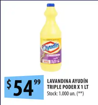 Punto Mayorista Ayudin Lavandina Triple Poder x 1lt oferta