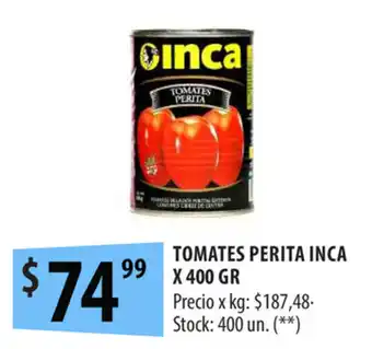 Punto Mayorista Tomates Perita Inca x 400gr oferta