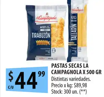 Punto Mayorista Pastas Secas La Campagnola x 500gr oferta