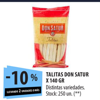 Punto Mayorista Talitas Don Satur x 140gr oferta