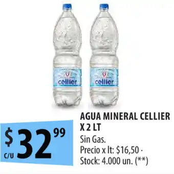 Punto Mayorista Agua Mineral Cellier x 2lt oferta