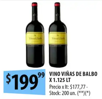 Punto Mayorista Vino Viñas De Balbo x 1.125lt oferta