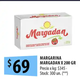 Punto Mayorista Margarina Margadan 200g oferta