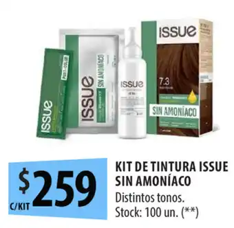 Punto Mayorista Kit De Tintura Issue Sin Amoniaco oferta
