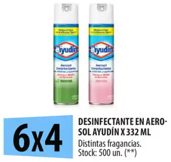Punto Mayorista Ayudin Desinfectante En Aero Sol x 332ml oferta