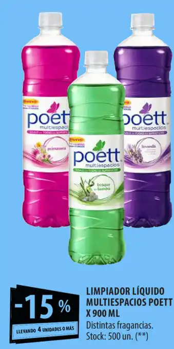 Punto Mayorista Poett Limpiador Líquido Multiespacios x 900ml oferta